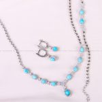 سرویس فیروزه زنانه کد 13694