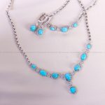 سرویس فیروزه زنانه کد 13696