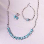 سرویس فیروزه زنانه کد 13702