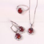 نیم ست عقیق زنانه کد 13769