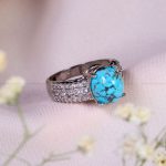انگشتر فیروزه شجری زنانه کد 14327