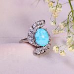 انگشتر فیروزه شجری زنانه کد 14335