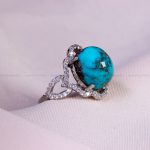 انگشتر فیروزه شجری زنانه کد 14545