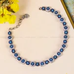 دستبند نقره زنانه کد 14567