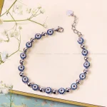 دستبند نقره زنانه کد 14569