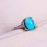 انگشتر فیروزه شجری زنانه کد 14600