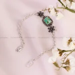 دستبند فیروزه زنانه کد 14645