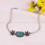 دستبند فیروزه زنانه کد 14656
