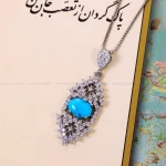 گردنبند فیروزه زنانه کد 14784