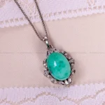 گردنبند فیروزه زنانه کد 14967