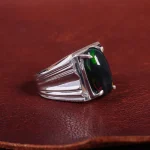 انگشتر اوپال مردانه کد 15128