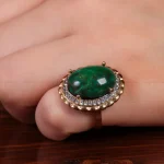 انگشتر فیروزه شجری زنانه کد 14827