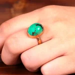 انگشتر فیروزه شجری زنانه کد 14829