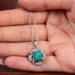 گردنبند فیروزه زنانه کد 14964