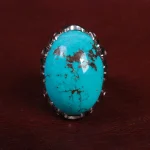 انگشتر فیروزه شجری مردانه کد 15110