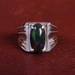 انگشتر اوپال مردانه کد 15128