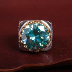 انگشتر موزانایت مردانه کد 15141