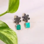 گوشواره فیروزه زنانه کد 14740