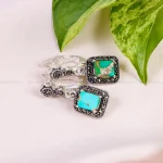 گوشواره فیروزه زنانه کد 14742