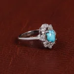 انگشتر فیروزه شجری زنانه کد 15606