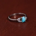 انگشتر فیروزه شجری زنانه کد 15635