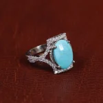 انگشتر فیروزه شجری زنانه کد 15643