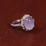 انگشتر عقیق سوسنی زنانه کد 15646