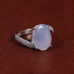 انگشتر عقیق سوسنی زنانه کد 15652