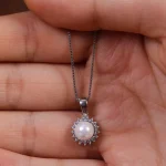 گردنبند طرح مروارید زنانه کد 15574