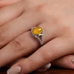 انگشتر شرف الشمس زنانه کد 15661