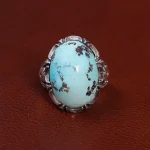 انگشتر فیروزه شجری مردانه کد 15766