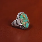 انگشتر فیروزه شجری مردانه کد 15915