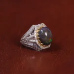 انگشتر اوپال مردانه کد 15944