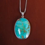 گردنبند فیروزه شجری کد 15975