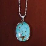 گردنبند فیروزه شجری کد 15980