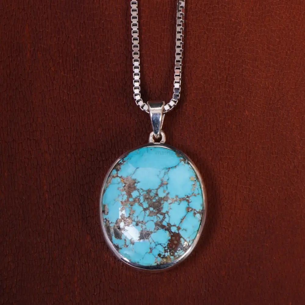 گردنبند فیروزه شجری کد 15981