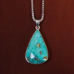 گردنبند فیروزه شجری کد 15984