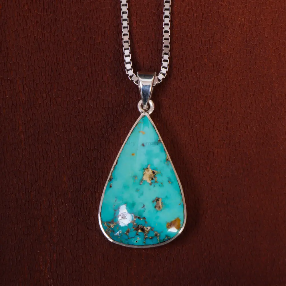 گردنبند فیروزه شجری کد 15984