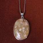 گردنبند عقیق شجر زنانه کد 15988