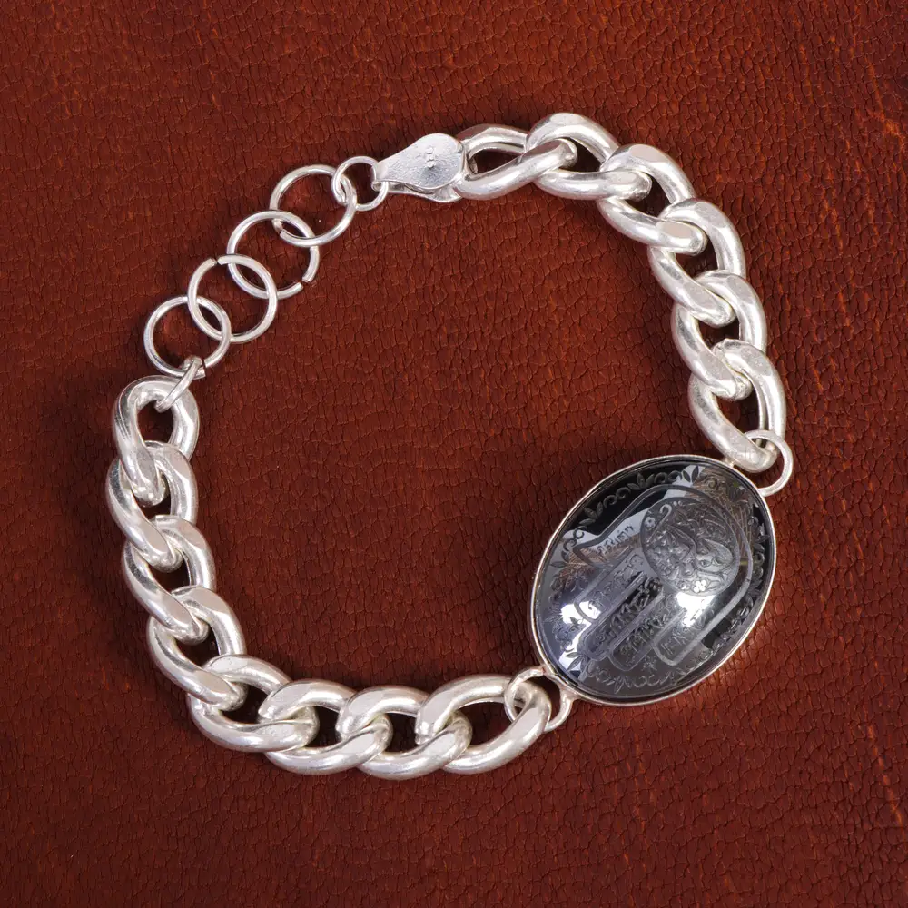 دستبند حدید مردانه کد 16028