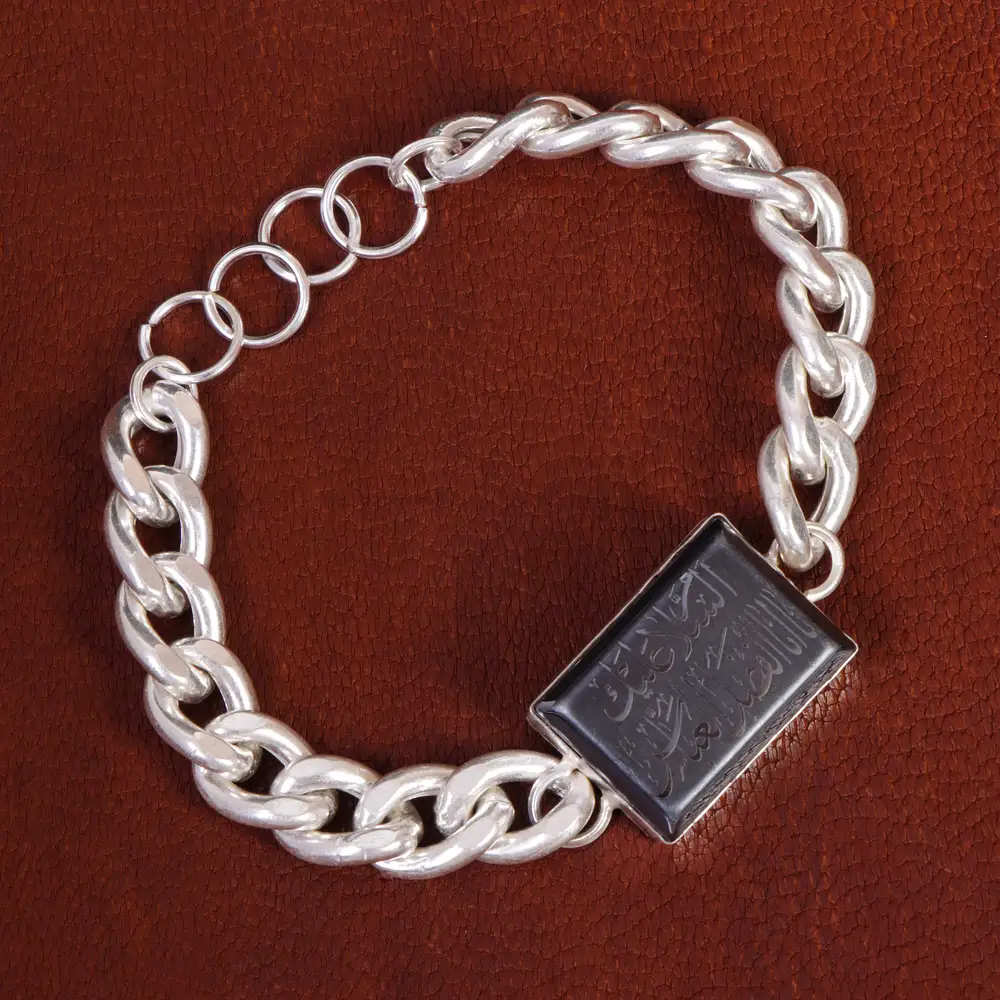 دستبند حدید مردانه کد 16031