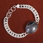 دستبند حدید مردانه کد 16030