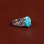 انگشتر فیروزه شجری زنانه کد 16143