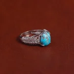 انگشتر فیروزه شجری زنانه کد 16145