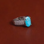 انگشتر فیروزه شجری زنانه کد 16146