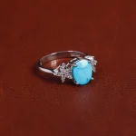 انگشتر فیروزه شجری زنانه کد 16149