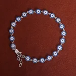 دستبند نقره زنانه کد 16200