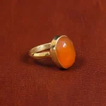 انگشتر عقیق زنانه کد 16242