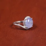 انگشتر عقیق سوسنی زنانه کد 16251