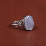 انگشتر عقیق سوسنی زنانه کد 16254